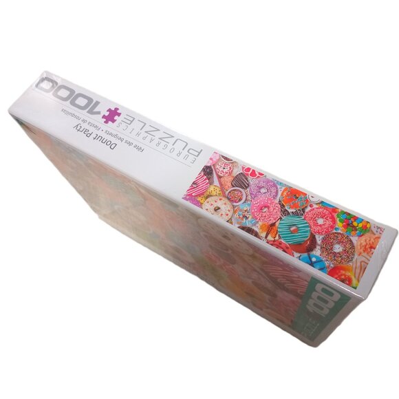 Donut Party 1000 Piece Jigsaw Puzzle by Eurographics NEW SEALED * READ - Picture 3 of 4